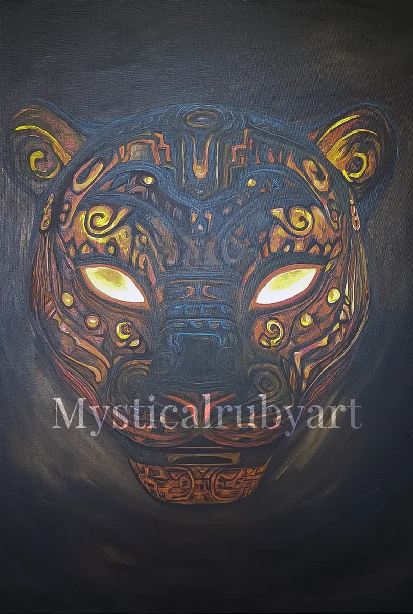 Máscara Inca Jaguar