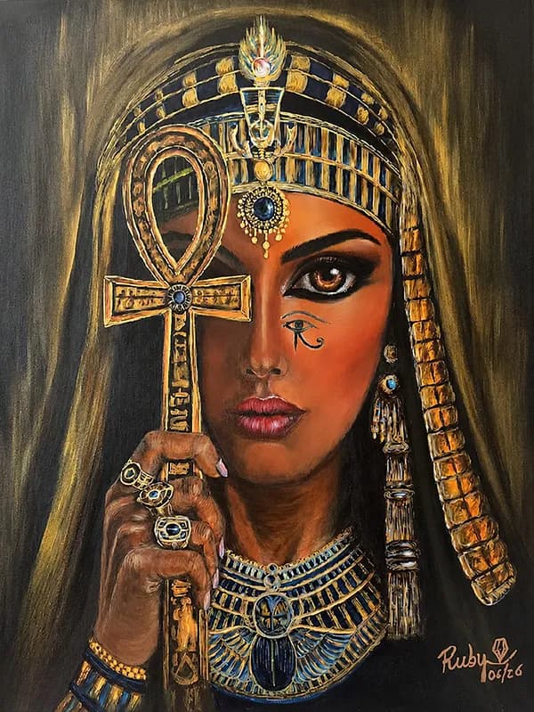 Isis e a Cruz de Ankh – O Sopro da Vida
